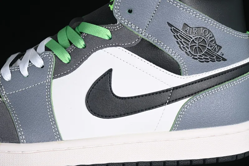 All categories Air Jordan Jordan series basketball shoes Air Jordan 1 Mid Air Jordan 1 Mid "Casa 93" white, gray and brown color Zhongbang basketball shoes HQ3829-001